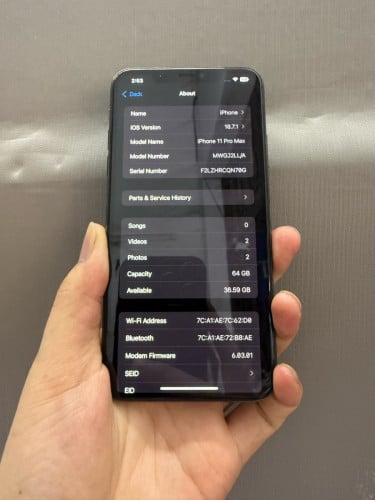 iPhone 11 Pro Max Face iD✅