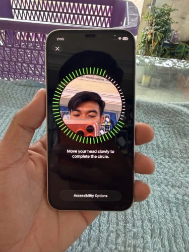 IPhone 12 128GB សាណុំហ្សុីនទាំងអស់ %ថ្មខ្ពស