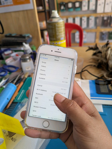 Iphone 8 64GB ស្អាតអេក្រង់ស៊ីន ស្កេន