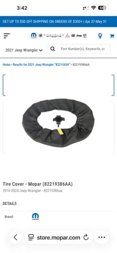Jeep Wrangler wheels cover