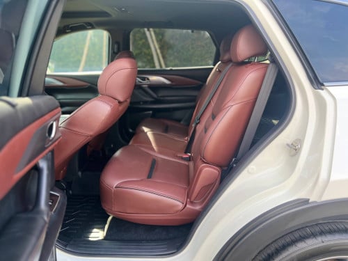 Mazda CX9 2019 FULL ពណ៏   ស ក្នុងឈឺរី✍️កៅអី3ជួរ 7កៅអី✍️ម៉ាសុីន SKYACTIV-G TURBO 2.5Lឡានអត់បុកប៉ះ