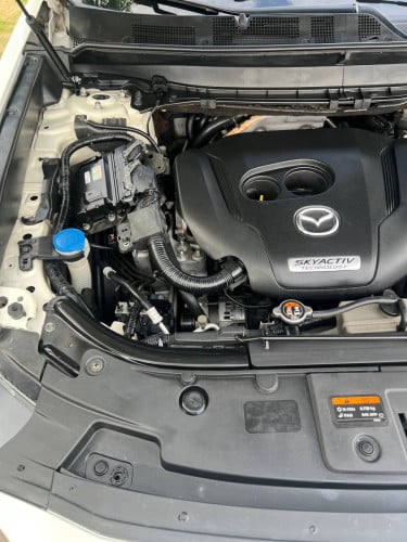 Mazda CX9 2019 FULL ពណ៏   ស ក្នុងឈឺរី✍️កៅអី3ជួរ 7កៅអី✍️ម៉ាសុីន SKYACTIV-G TURBO 2.5Lឡានអត់បុកប៉ះ