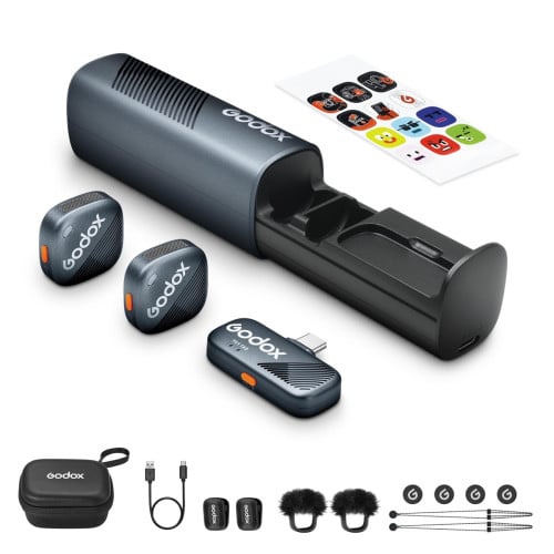 Microphone wireless Godox Cube SC-Kit2