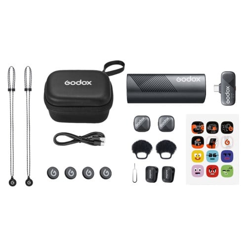 Microphone wireless Godox Cube SC-Kit2