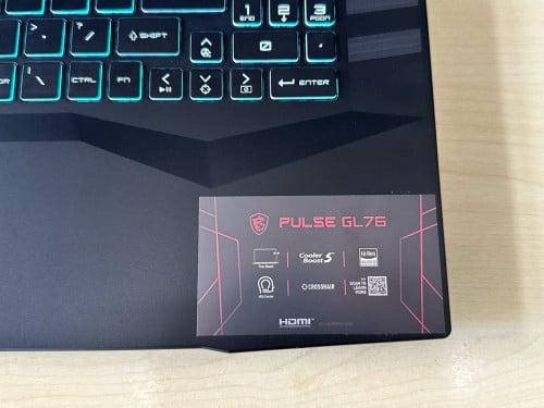 MSI Pulse GL76 i7-11800H RTX 3060 6GB 17"