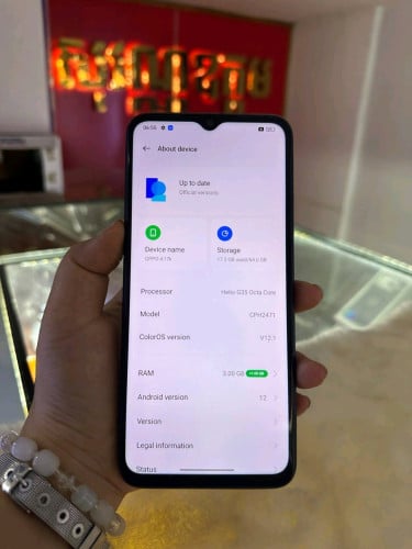 OppooA16k ram3G/64G sim2 ស្អាត98%