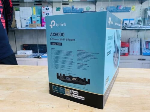 Router Wifi Archer Ax80 Brand tp-link Warranty 3year អីវ៉ាន់មាននៅក្នុងស្តុក📩🙏