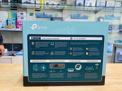 Router Wifi Archer Ax80 Brand tp-link Warranty 3year អីវ៉ាន់មាននៅក្នុងស្តុក📩🙏