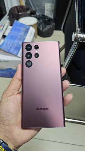 Samsung Galaxy S22 Ultra 512GB Ram12GB Sim 2 ក្រុមហ៊ុន 98% អីវ៉ាន់ស្អាត ទូរសព្ទ័អ្នកប្រើផ្ទាល់