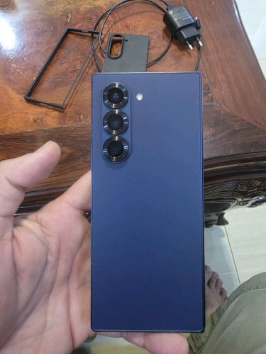 Samsung Galaxy Z Fold6 512G Sim1+eSim Korea សានុំហ្ស៊ីនស្អាតដូចថ្មី 98.99%