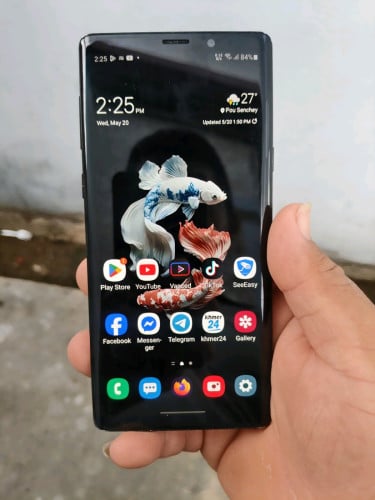 Samsung note 9 (6g_128g) sim2ស្អាត 98% លក់ 85$