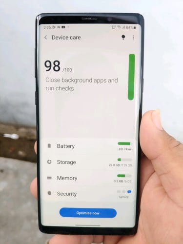 Samsung note 9 (6g_128g) sim2ស្អាត 98% លក់ 85$