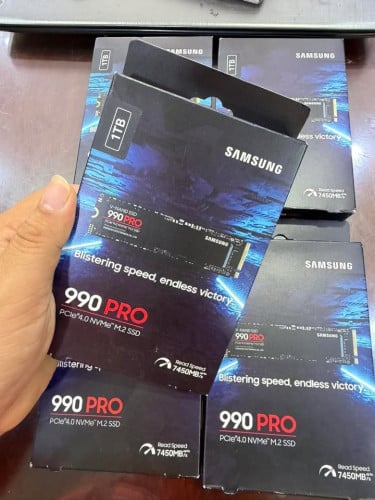 Samsung NVMe 990Pro M2 PCie 1T Read Speed 7450Mb/s