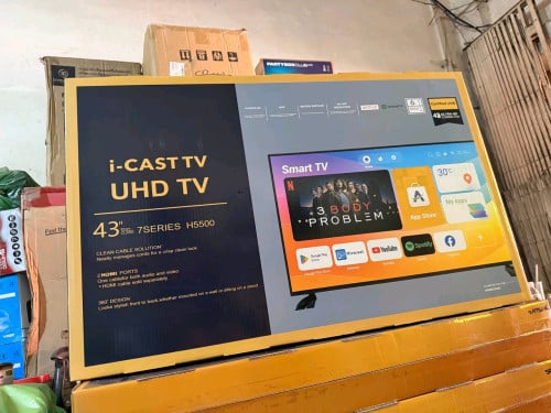 SAMSUNG Smart TV 43 Inch Full HD warranty 1 yearធានាមួយឆ្នាំ