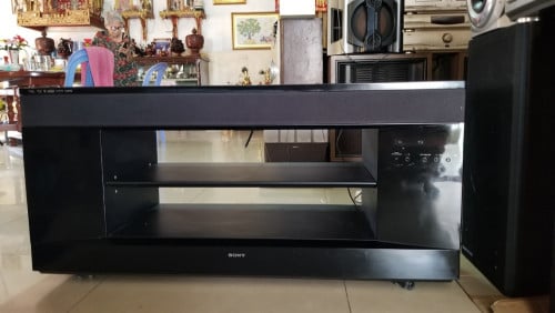 Sony តុមានសំលេងប្រើ220V 94W Bluetooth មានsub2 solo4(15.5kg) model from japan 93% សុំលេងល្អ