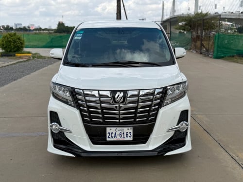 Toyota Alphard 2012 Auto3 ឡើងមុខ 2017( full- option )