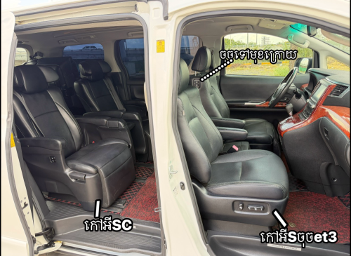 Toyota Alphard 2012 Auto3 full up 2017