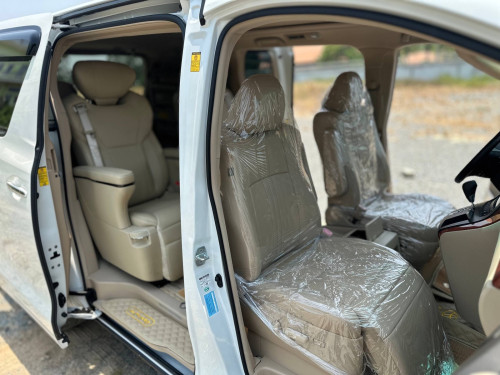 TOYOTA ALPHARD 2012 G-Option ពណ៌ស ក្នុងលឿង