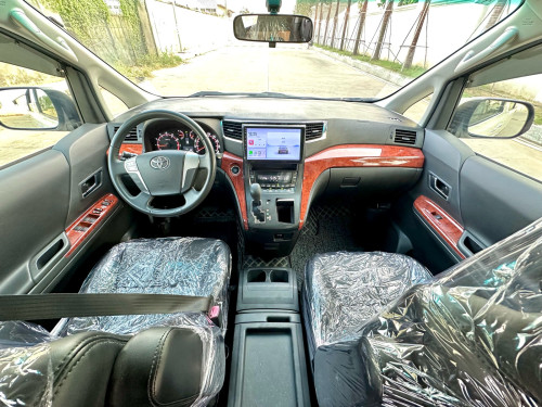 TOYOTA ALPHARD 2014 HF ពណ៌ស ក្នុងខ្មៅ