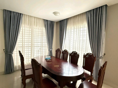 Twin Villa for Rent at Borey Peng Huoth Chroy Chongvar 6A