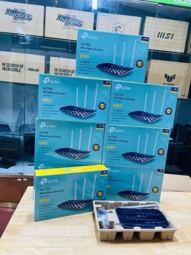 Wireless Router WiFi Brand tp-link Model :Archer C20  អីវ៉ានមាននៅក្នុងស្តុក ធានា1ឆ្នាំ
