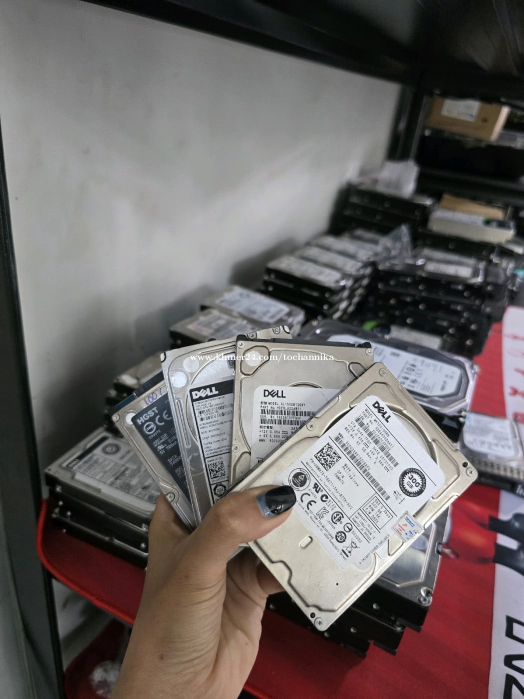 គ្រាប់ HDD មួយទឹកស្អាតៗ គុណភាពខ្ពស់ មកពីអាមេរិកមានគ្រប់ទំហំ ( 600GB - 8T )