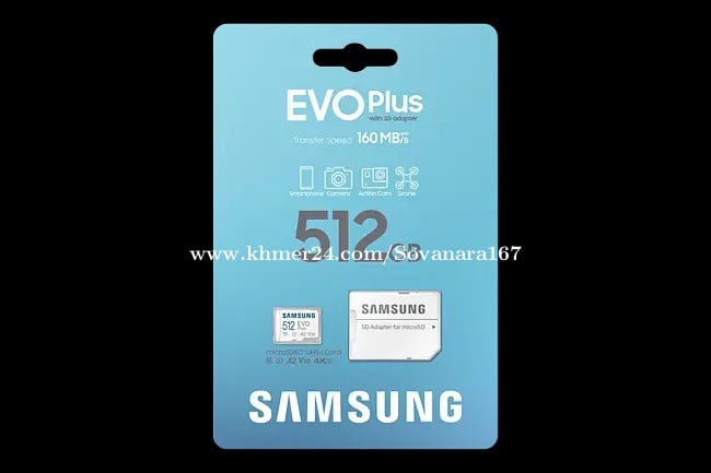 ខ្ញុំចង់ទិញ Memory card 512gb ថ្មី កបាន មួយទឹក កបាន 40$