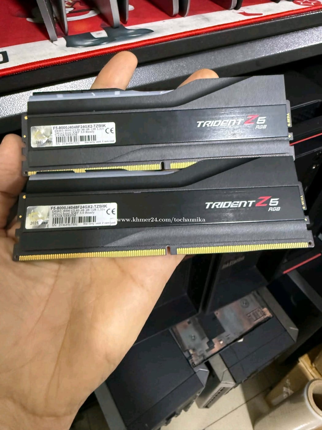 ⚡️ G.SKILL Trident Z5 RGB DDR5 48GB (24GBx2) Bus 8000