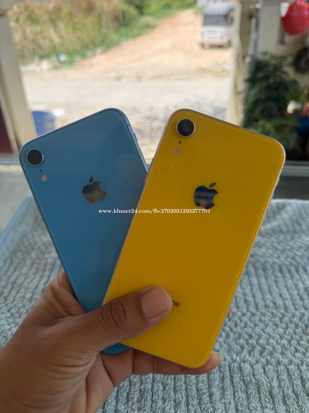 IPhone Xr 64GB សាណុំហ្សុីន អេក្រង់ហ្សុីន មានស្កេន