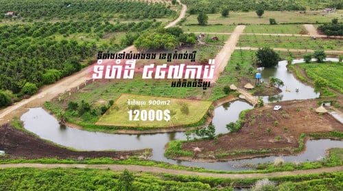 ដីចំការលំហែលលក់បន្ទាន់ក្រោមទីផ្សារ