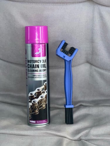 Spray សម្អាតច្រវ៉ាក់🏍️ ចំណុះ 700 ml ថែមច្រាស់ដុះ