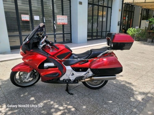 ម៉ូតូHonda ST1300ccមានផ្លាកលេខកាតគ្រីត្រឹមត្រូវឈ្មោះម្ចាស់ដើមលក់តម្លៃចចារបាន 本田ST1300cc