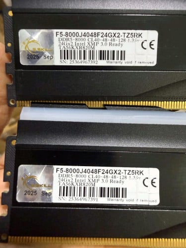 ⚡️ G.SKILL Trident Z5 RGB DDR5 48GB (24GBx2) Bus 8000