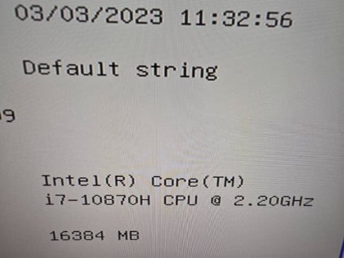 All In One PC  i7-10870H 8 Cores/16 Threads/RAM 16GB/SSD 56GB/24" /Win11 Pro
