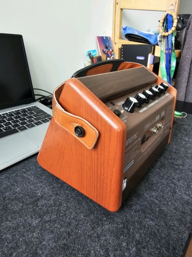 Aroma AG-15A portable acoustic guitar មួយទឹក🎼☎️Telegram: 085 359 663