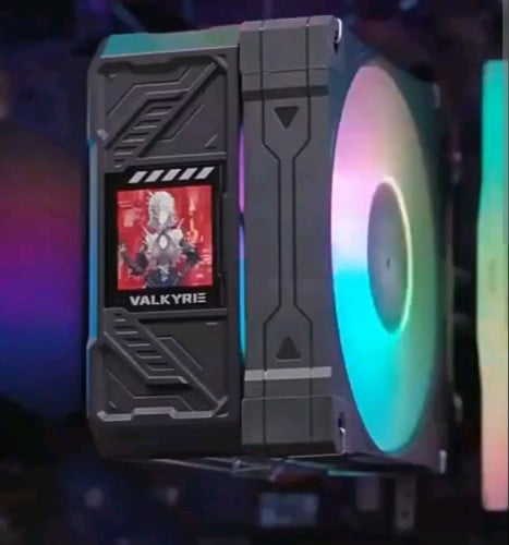 CPU fan have screen 15$ Valkyries AI 125.