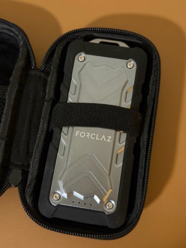 Decathlon power bank 5000mah with Anker bag