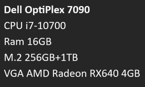 Dell OptiPlex 7090 i7 10th