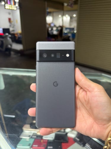 Google Pixel 6 Pro Black , Ram12GB HD256GB Phone Condition 99% , ម៉ាស៊ីនសានុំ