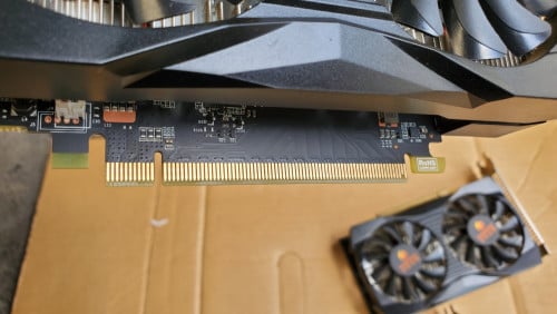 GTX 1050Ti 4G GDDR5 128Bit មួយទឹកនៅស្អាត ដូចថ្មី ផលិតចុងឆ្នាំ២០២៤
