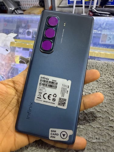 Infinix Hot50Pro Plus Ram8G Memory256G 98% ក្រុមហ៊ុនសុីមពីរ មានឆ្នាំងសាក