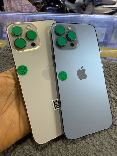 iPhone 13Pro Max 512G Z/A / LL/A ហ្សុីនសំណុំ មានឆ្នាំងសាក