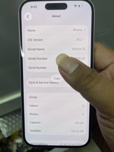 iphone 15 Original ហ្សីន​