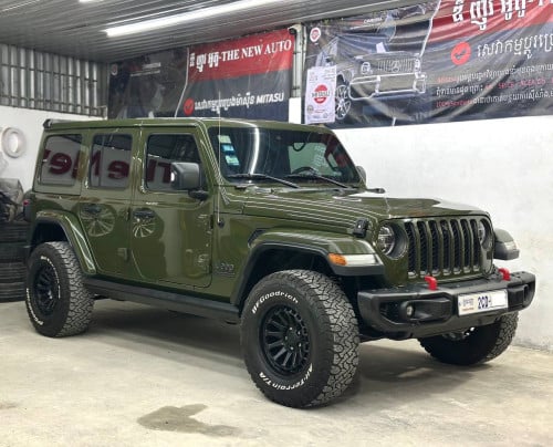 Jeep wrangler ខួប80ឆ្នាំ​ ពណ៌កម្រ​ Edition