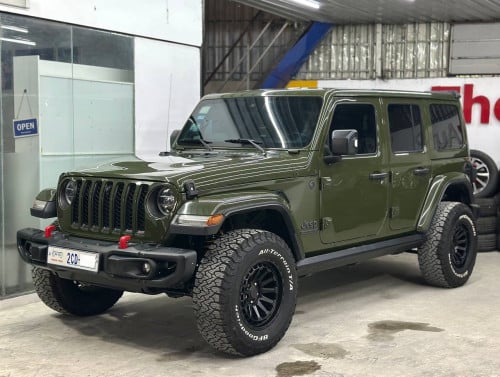 Jeep wrangler ខួប80ឆ្នាំ​ ពណ៌កម្រ​ Edition