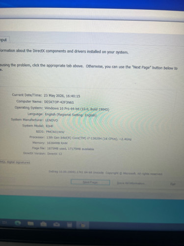 Lenovo ideapad v15 (New 99%)