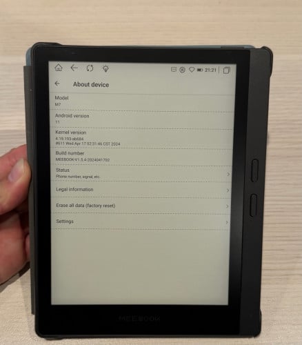 MEEBOOK M7 32GB Storage
