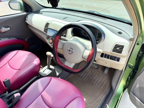 NISSAN MARCH 2002 (ចូលខ្លួនបង់ពន្ធពេញ)លេខតួហ្សីន