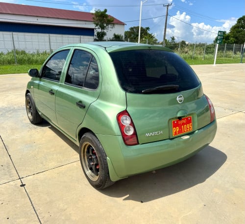 NISSAN MARCH 2002 (ចូលខ្លួនបង់ពន្ធពេញ)លេខតួហ្សីន