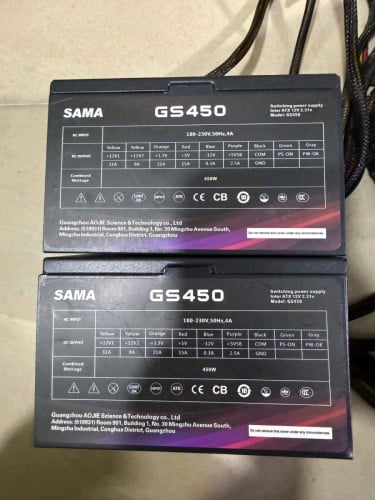 Power supply 450W-550W Price:15$ Warranty:01 months